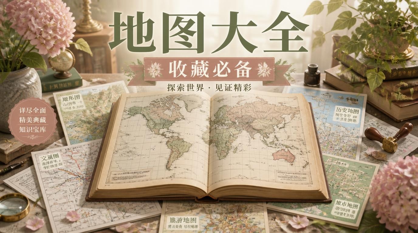 地图大全：各种分类一网打尽，值得收藏！
