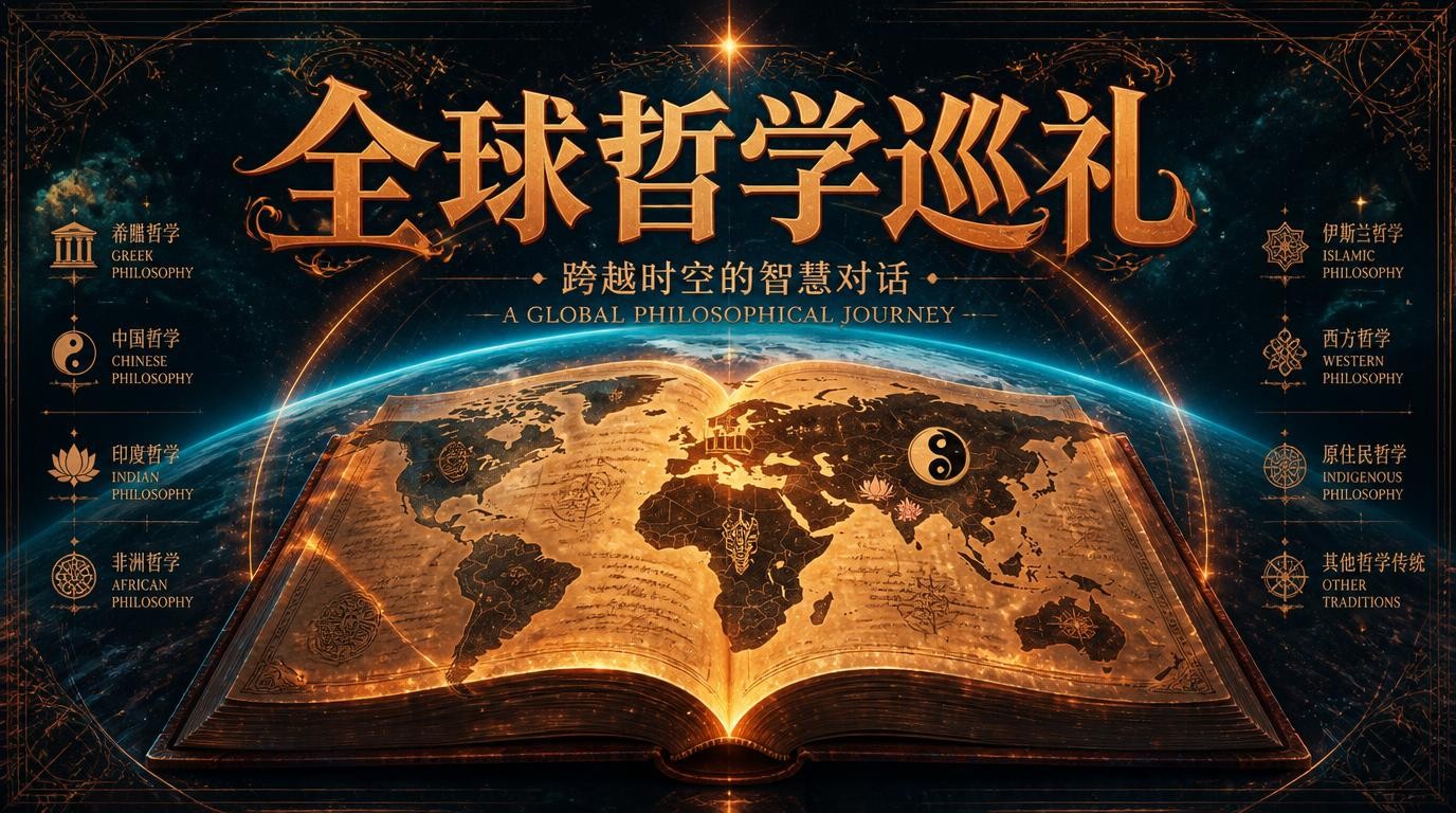 一本写给所有人的全球哲学巡礼，带你重新认识世界