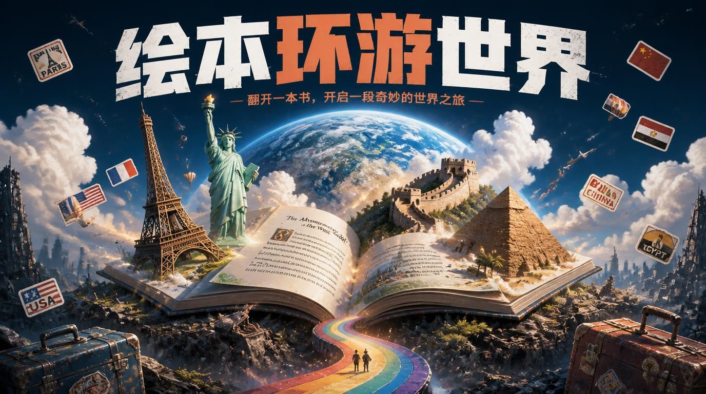全球风情绘本：Welcome to Series带你游世界