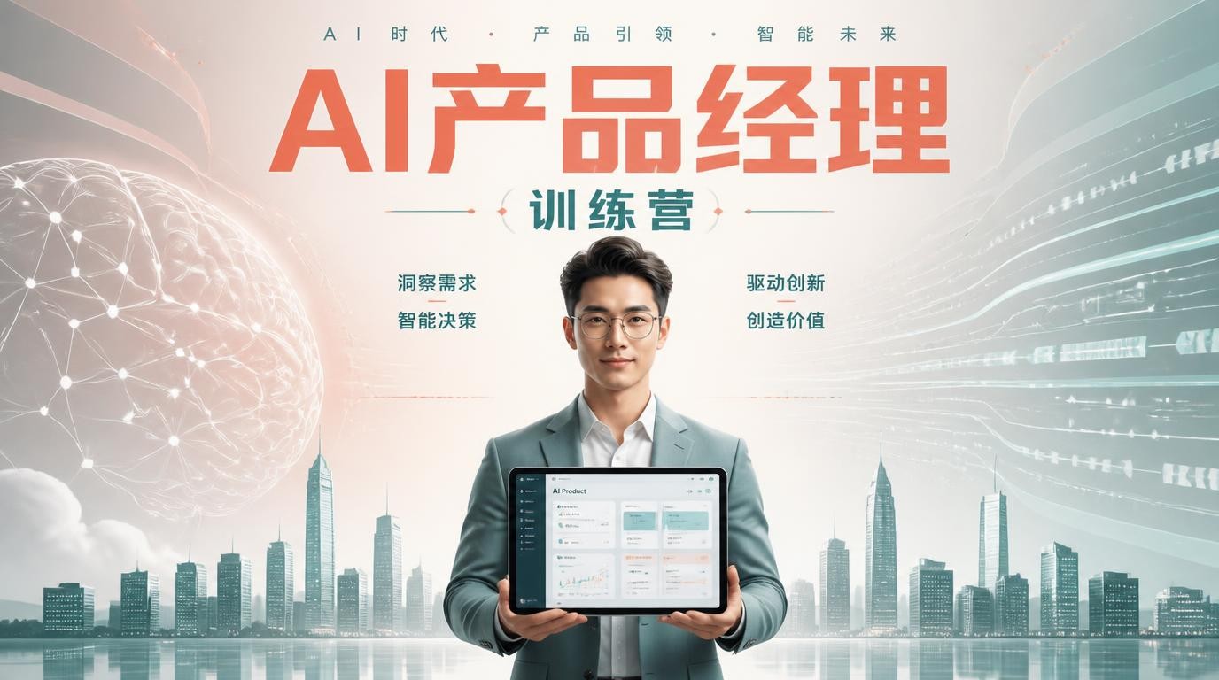 AI产品经理训练营：从入门到精通，打造高薪AI产品专家