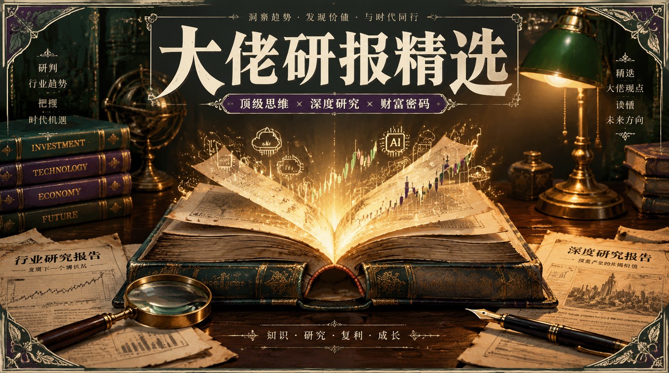 大佬研报精选：4月24-25日圈内学习先锋必读