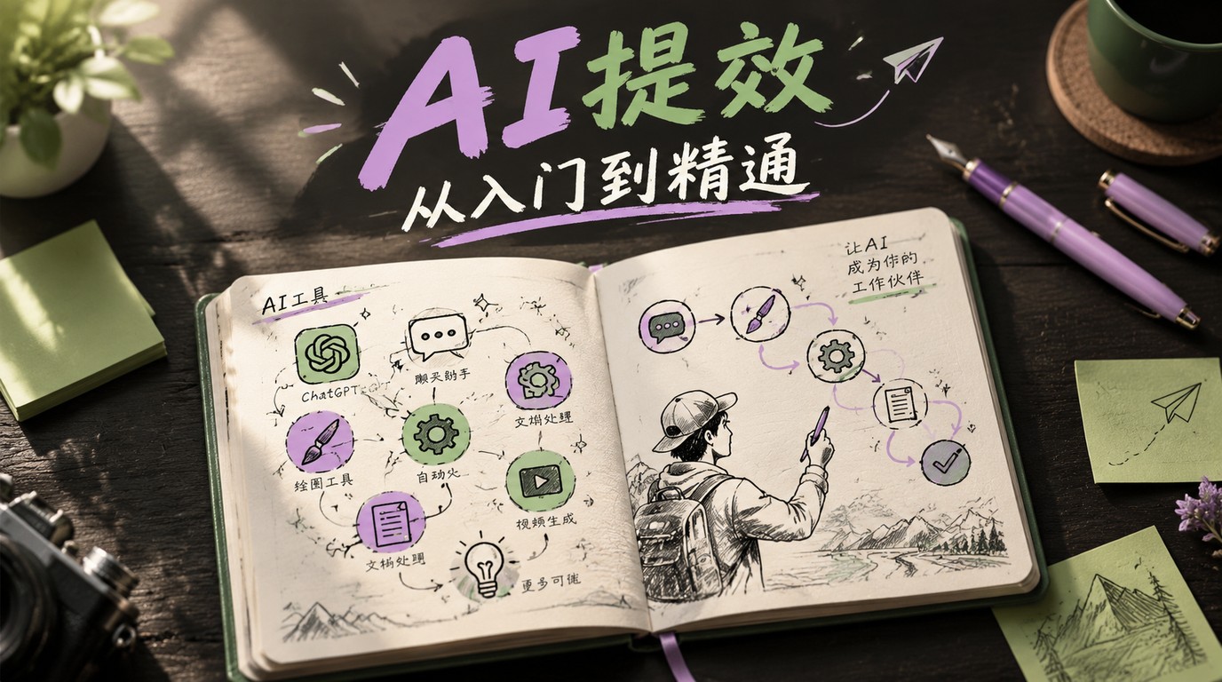 AI全工具提效实战：从入门到精通指南