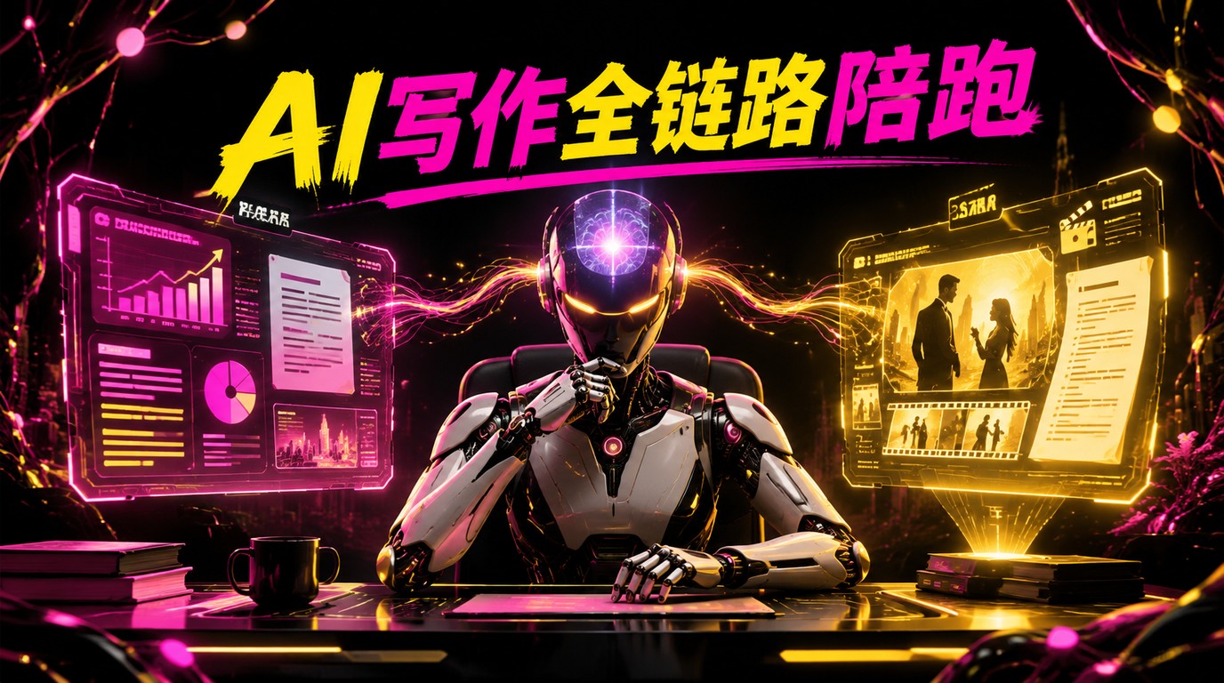 AI写作全链路实战：从商业文稿到短剧剧本，陪跑变现