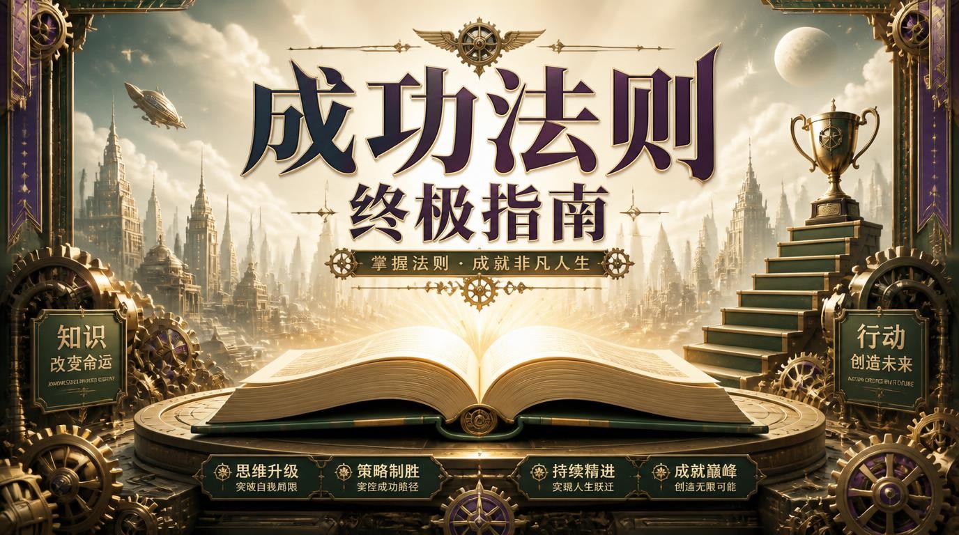 个人成功法则：自我实现与人生成就的终极指南