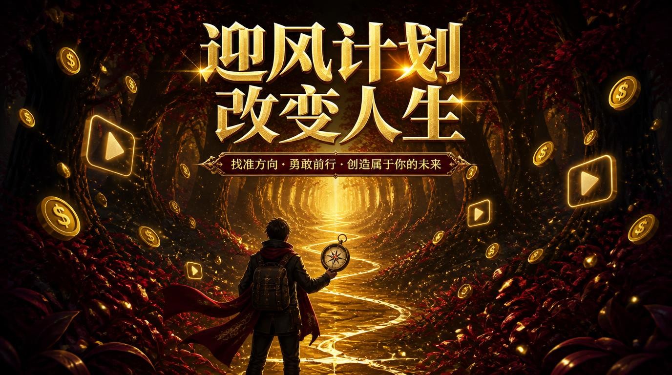 2026创业迷茫？迎风计划颠覆认知，改变人生轨迹