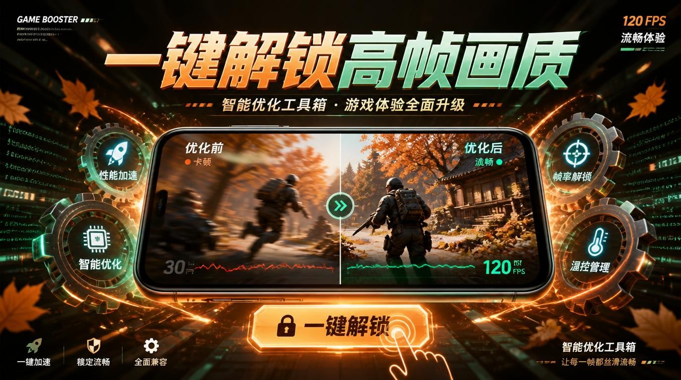 安卓游戏工具箱：一键解锁高帧率画质，畅玩无极限