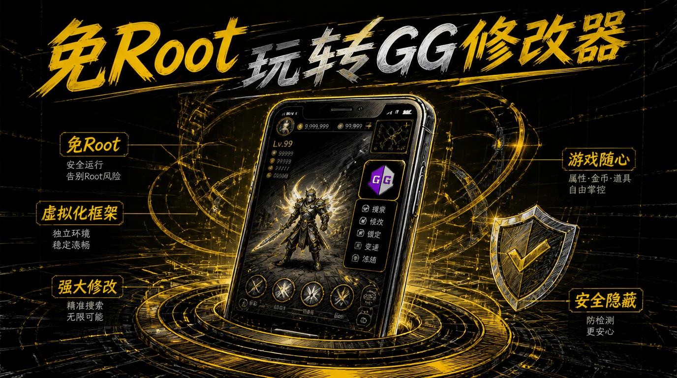 免Root解锁GG修改器！Android游戏作弊新神器