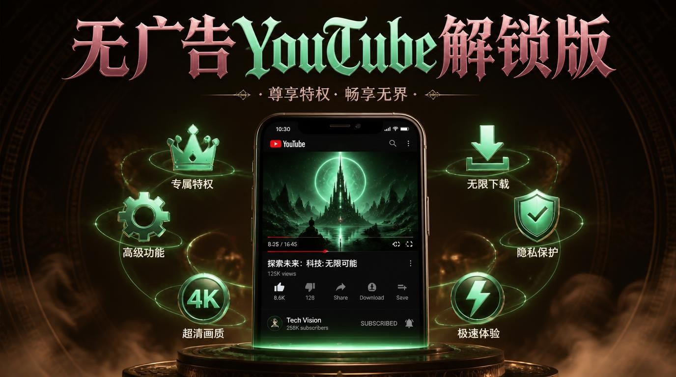 AndroidGreenTuber v0194会员解锁版：无广告YouTube新体验