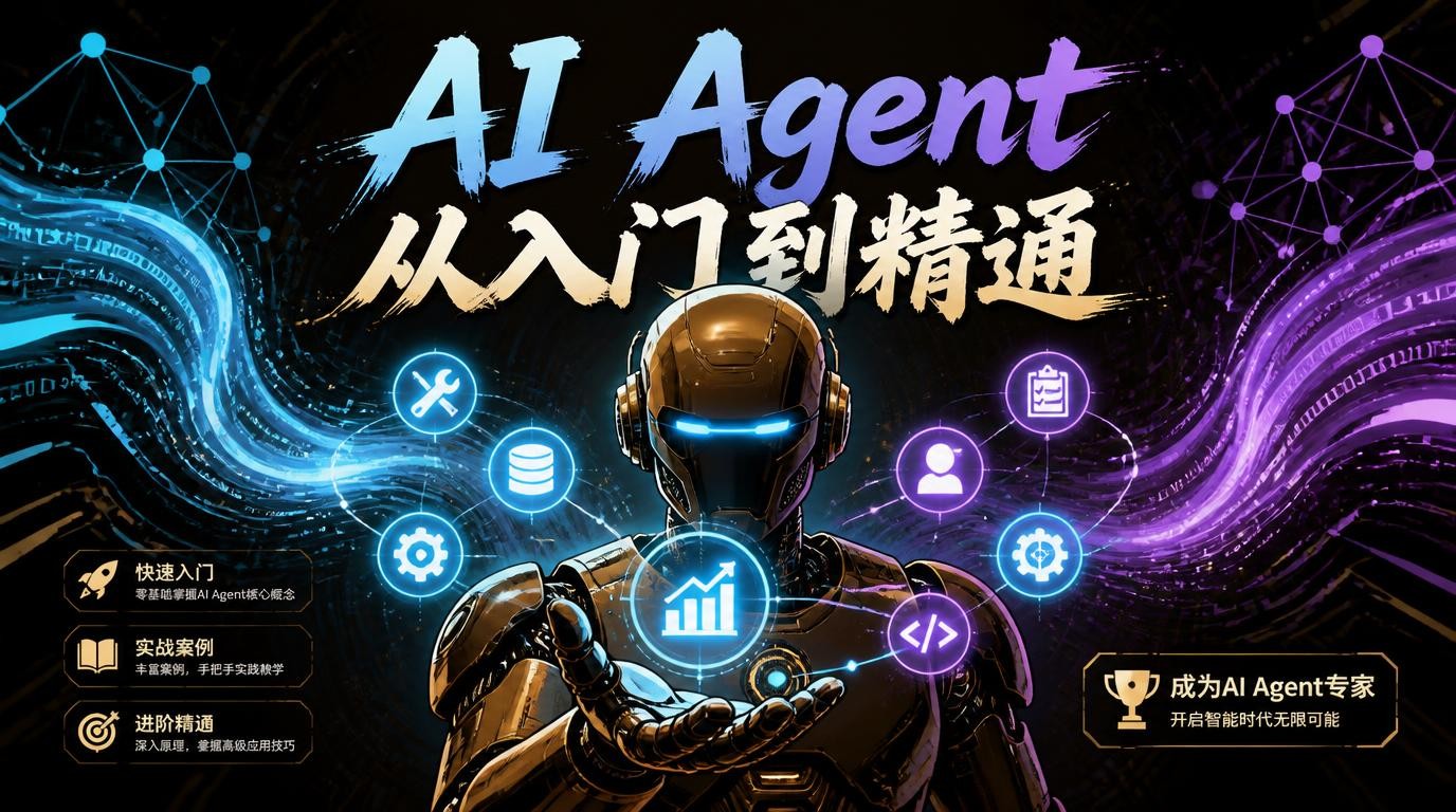 AI大模型Agent爆火！从入门到精通，这套资料助你成为高手