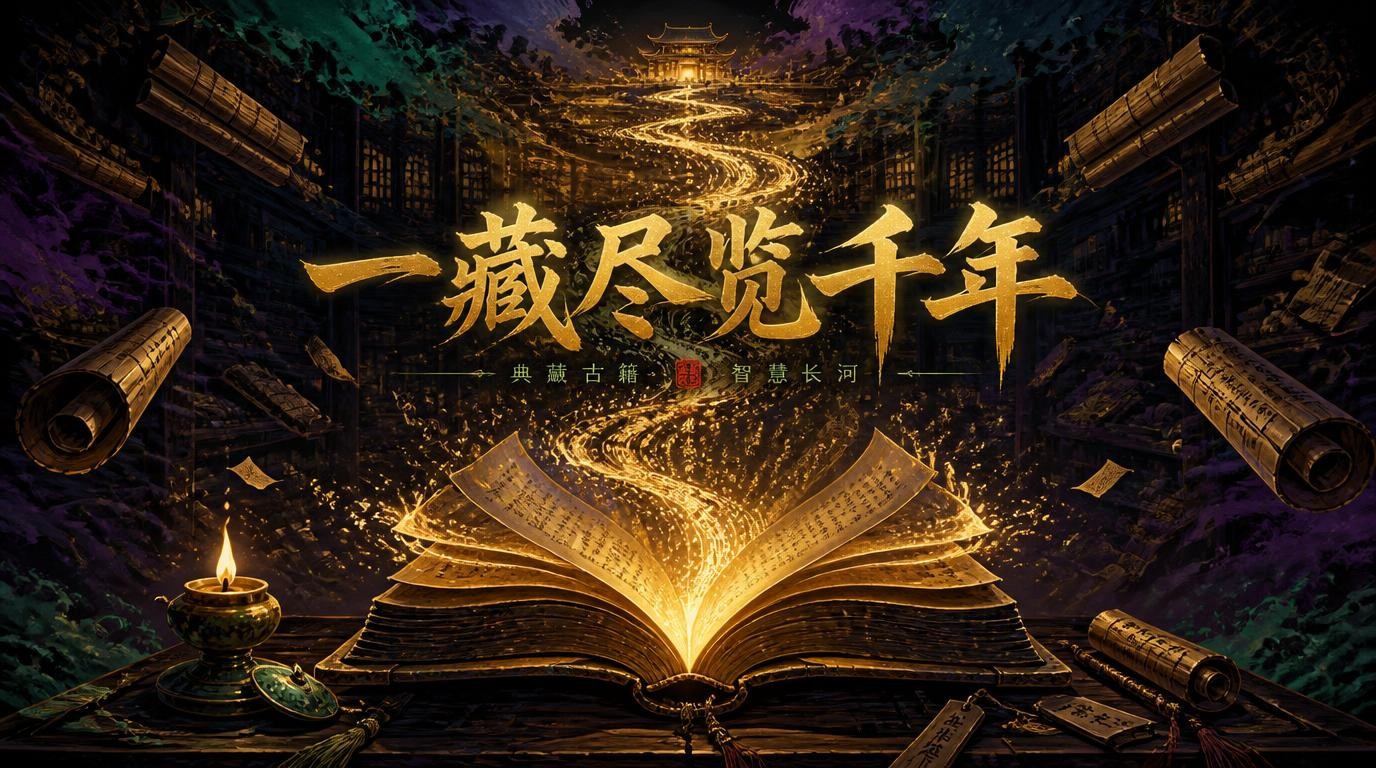 中华传世藏书：指尖上的千年文脉，一键典藏