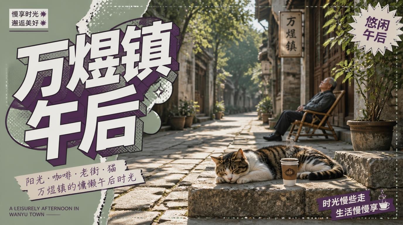 万煜镇午后时光：80张写真定格267M温柔记忆