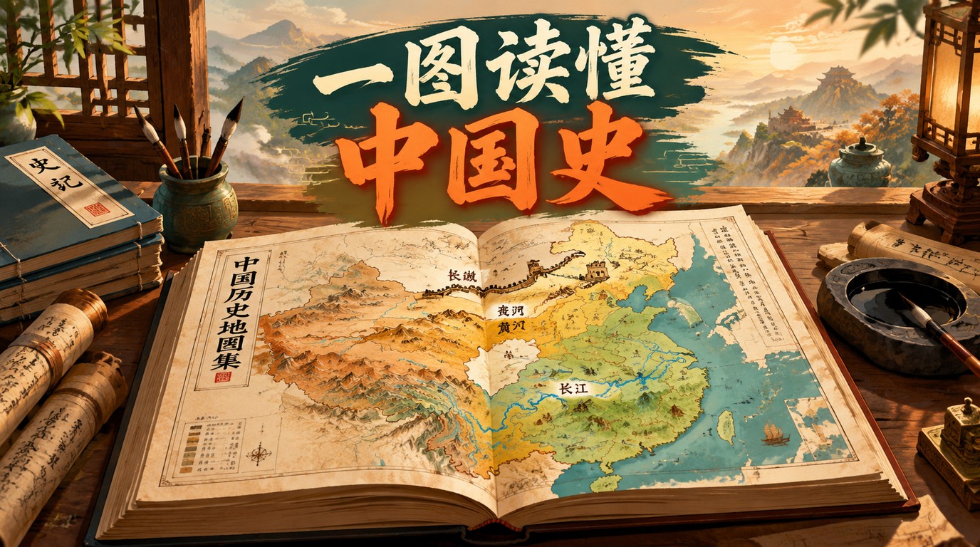 《中国历史地图集》：历史爱好者案头必备经典