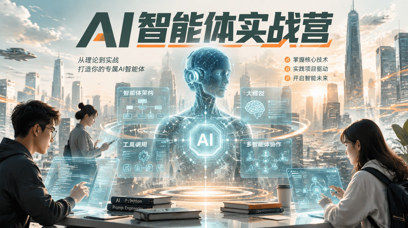 AI智能体实战训练营：从零到一，掌握未来核心技能
