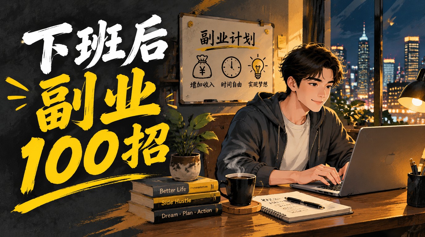 下班后轻松做副业，100个小生意让你月入过万
