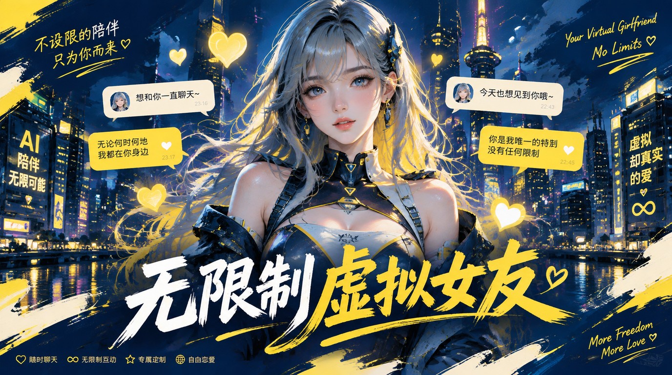 完全无限制的虚拟女友，无敏感无审查