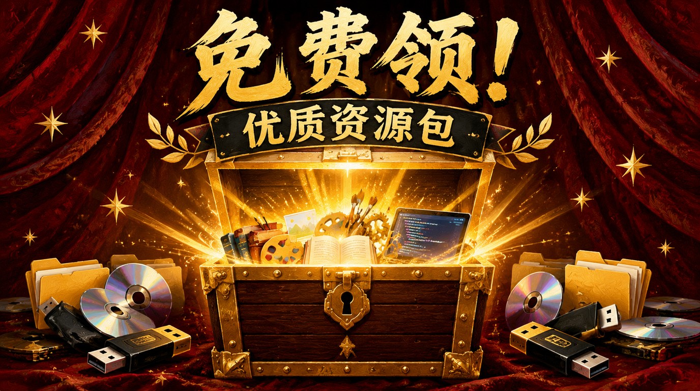 全网优质资源大合集！完整版打包免费领，手慢无