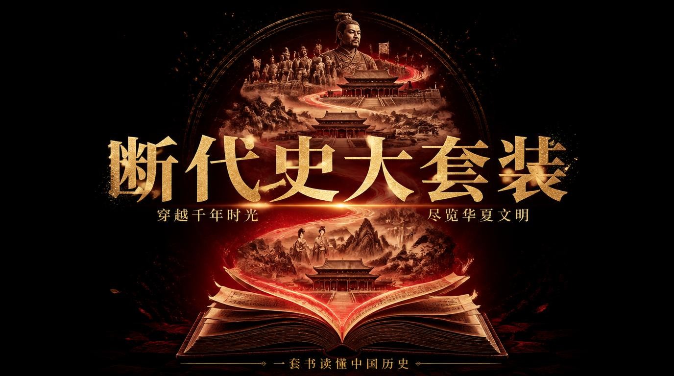 中国断代史系列大套装：一套书读懂五千年