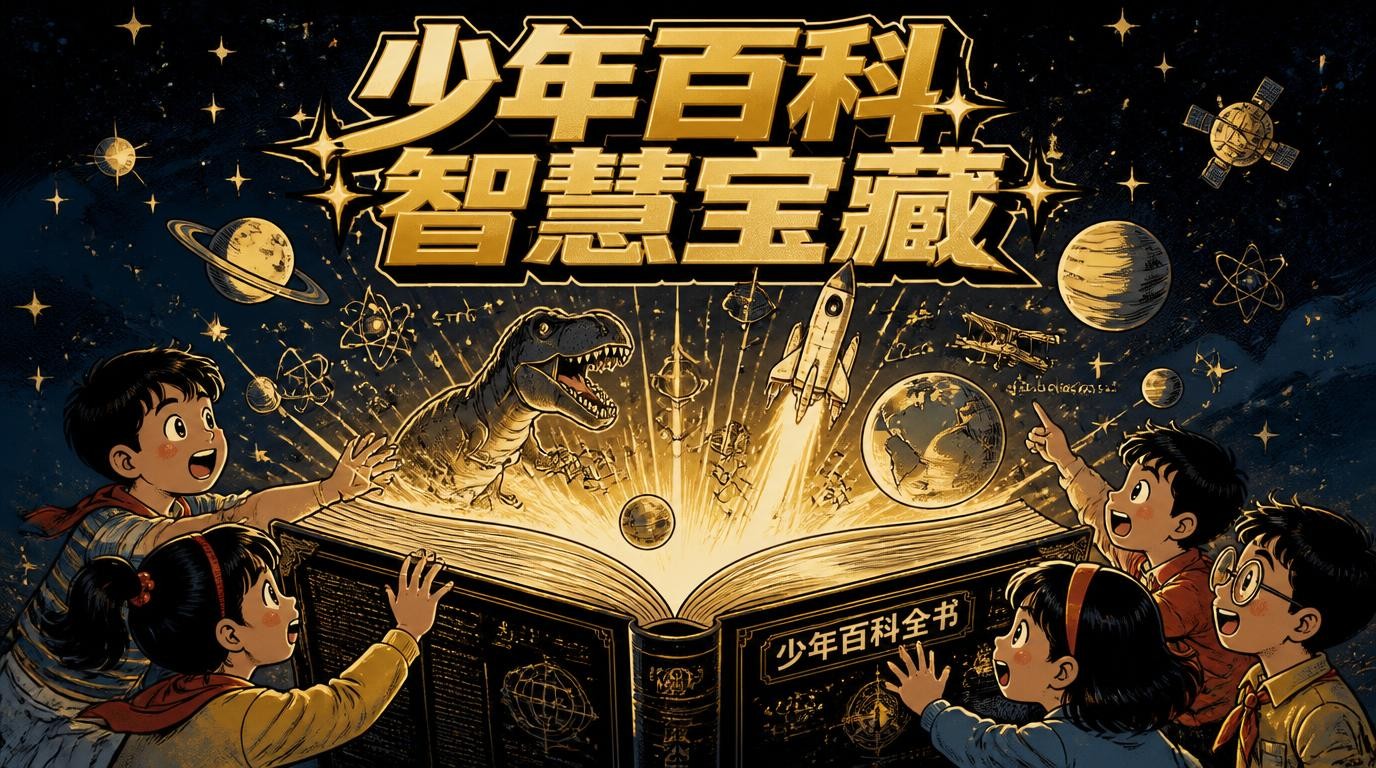 中国少年儿童百科全书集：开启孩子智慧之门的宝藏