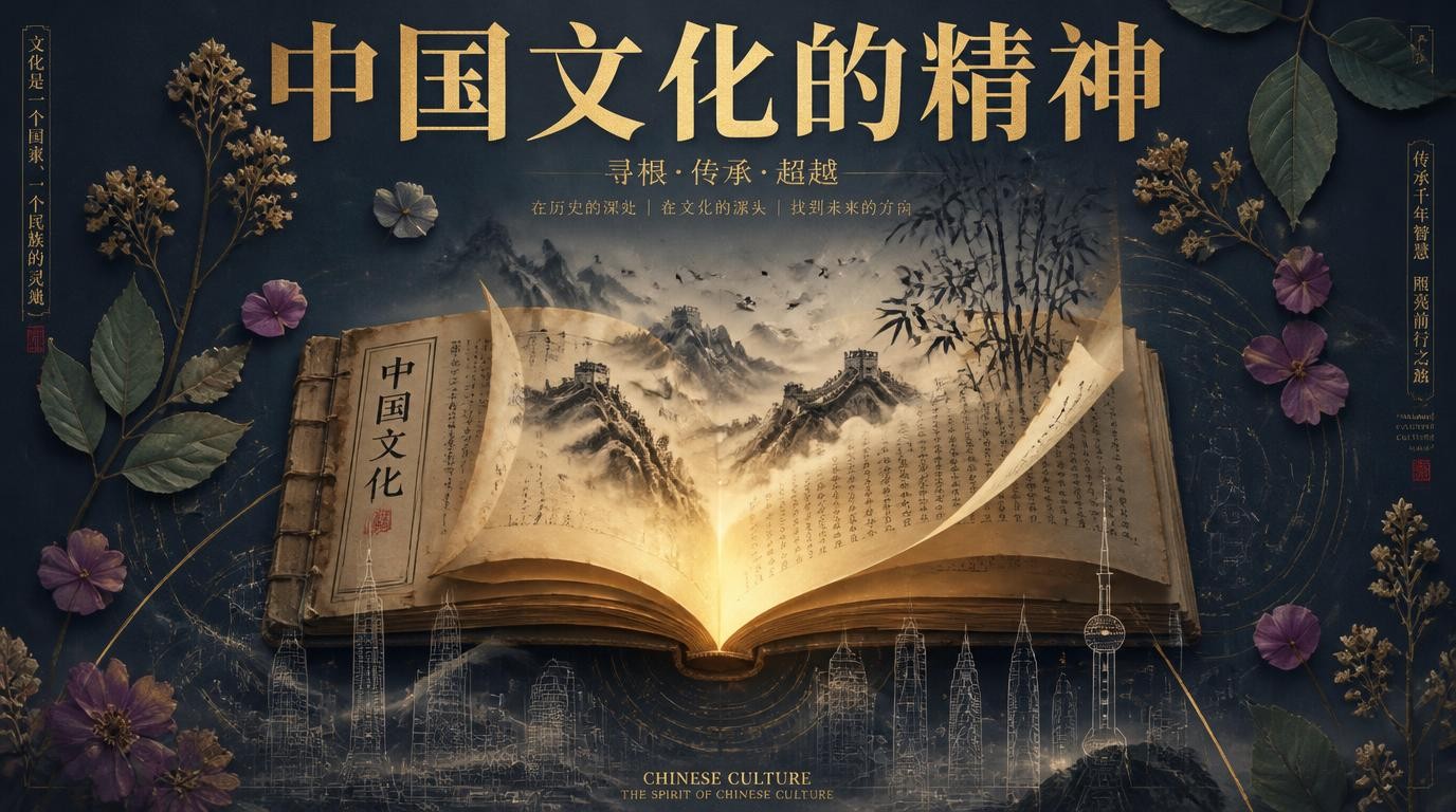 《中国文化的精神》：探寻千年文化根脉，读懂中国人