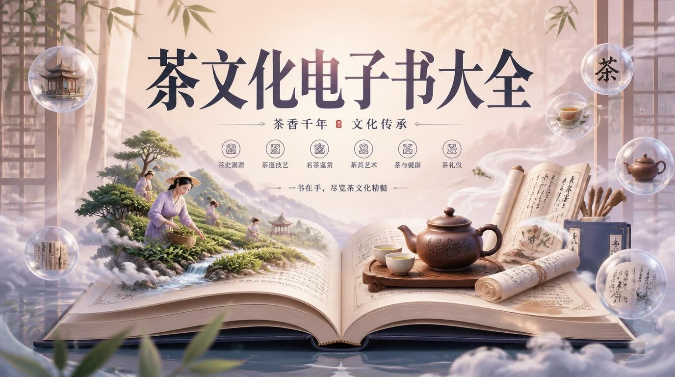 中国茶文化丛书电子版大全，爱茶人必藏