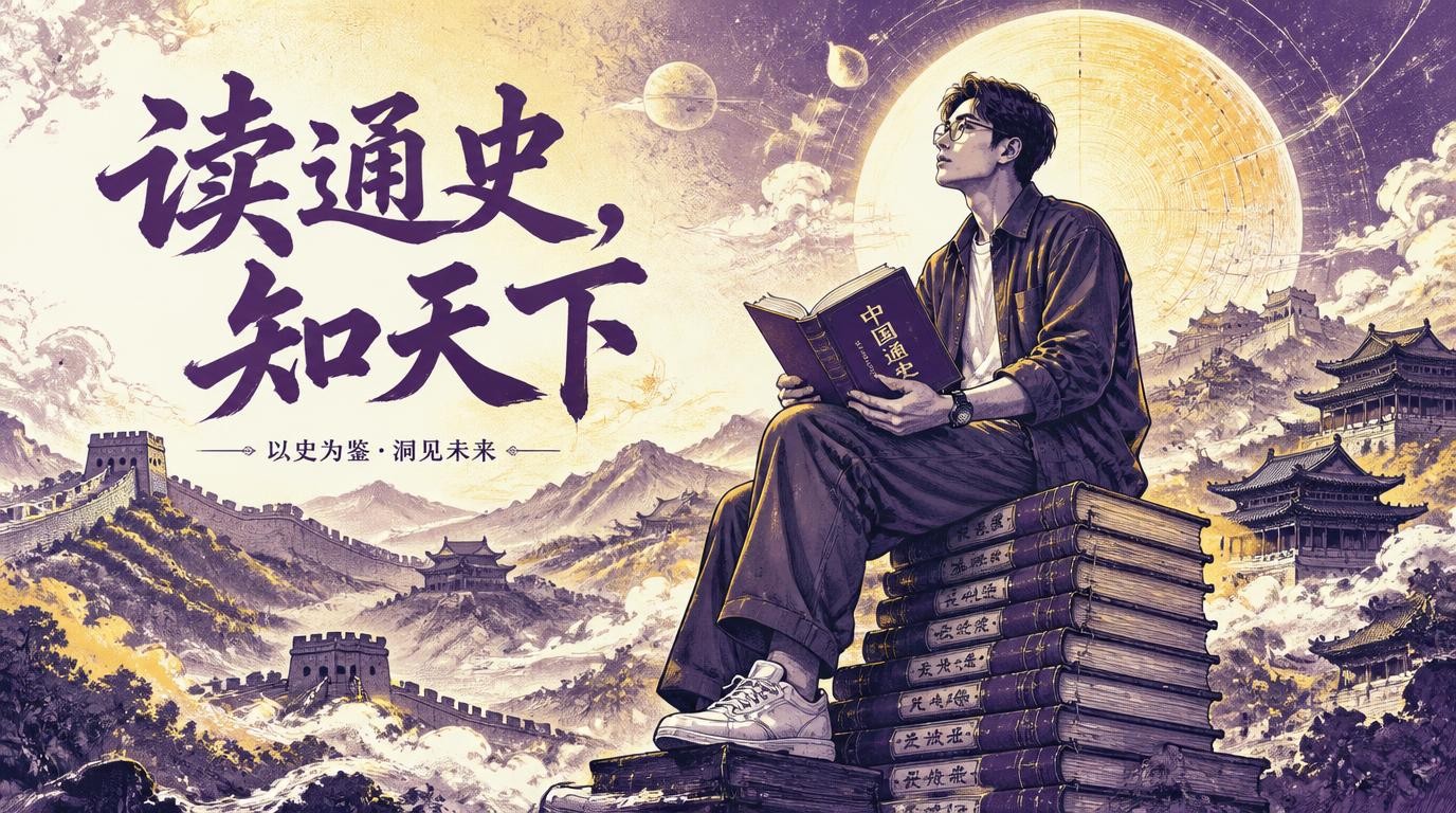 《中国通史》浓缩千年智慧，打开格局必读！