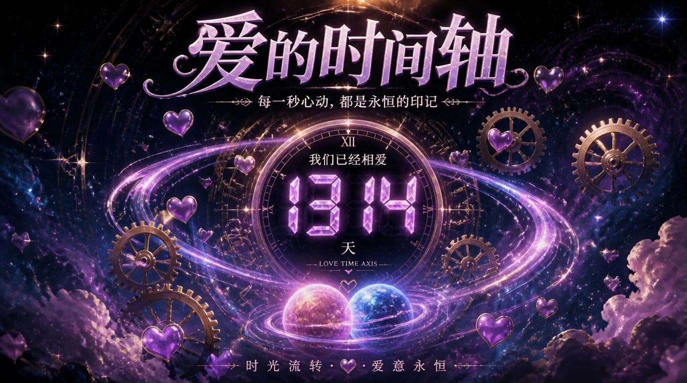 情侣必备！AndroidLoveCounter解锁会员，甜蜜时光永久珍藏