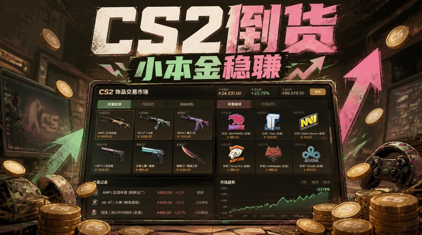 CS2倒货：小本金稳健搬砖，单轮收益10-100