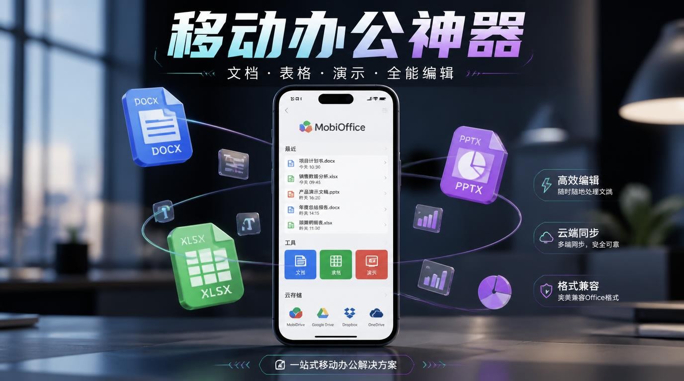 Android MobiOffice v16.5.60504 高级版：移动办公新利器