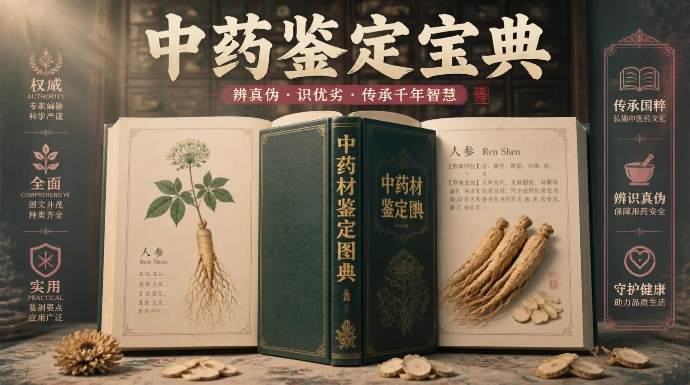 中药材鉴定图典：PDF版1255M，中药从业者必备