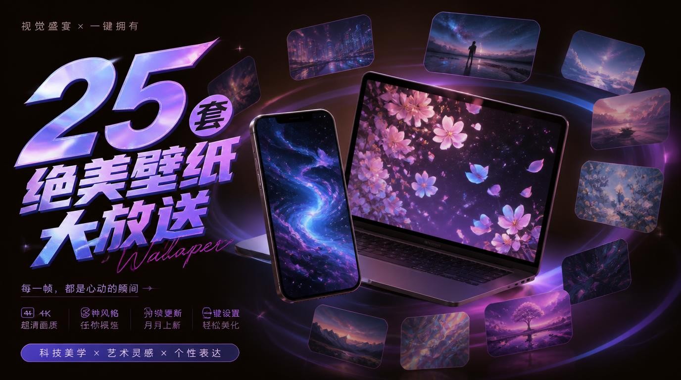25套绝美动态壁纸大放送！第一期壁纸软件分享
